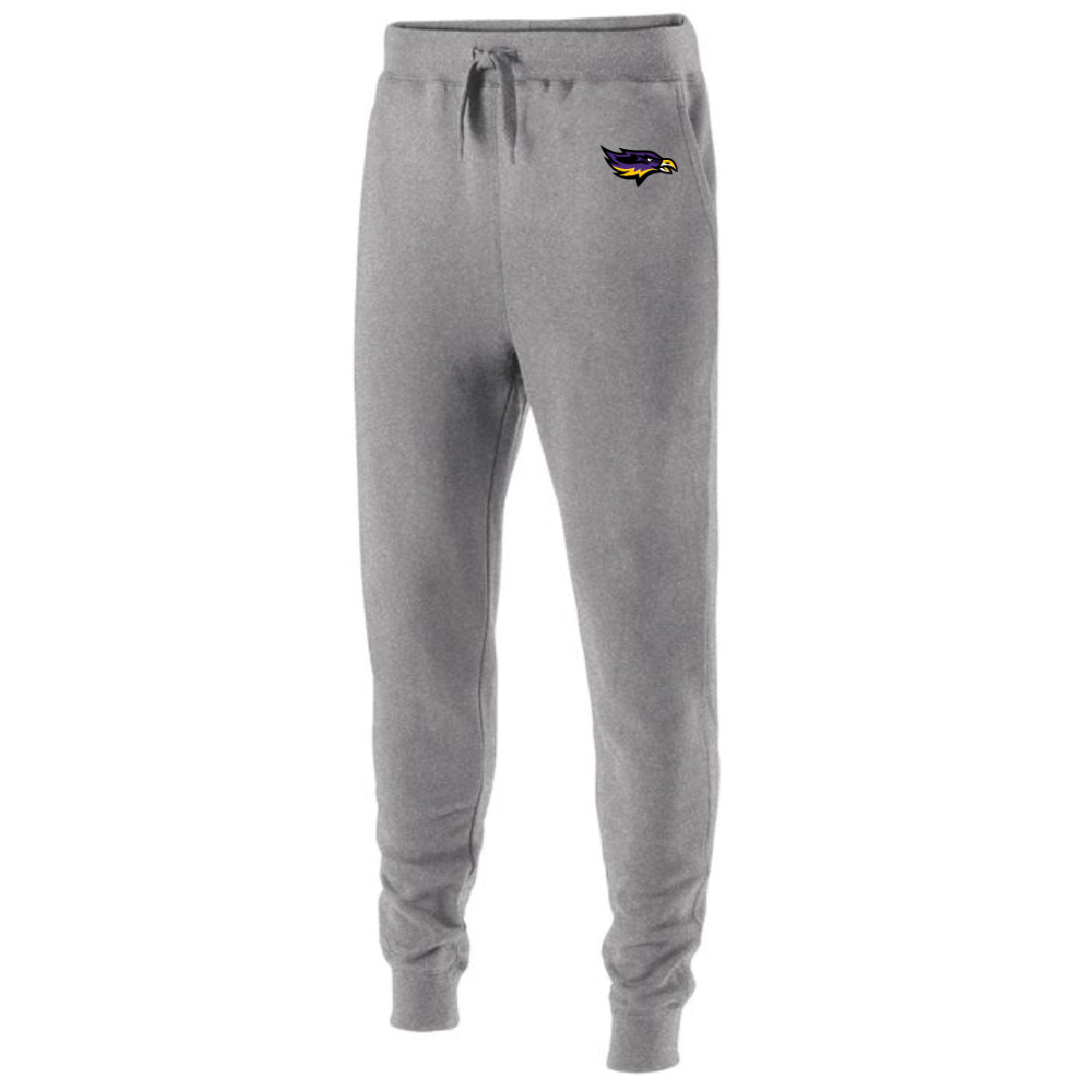 Embroidered Eagle Fleece Joggers