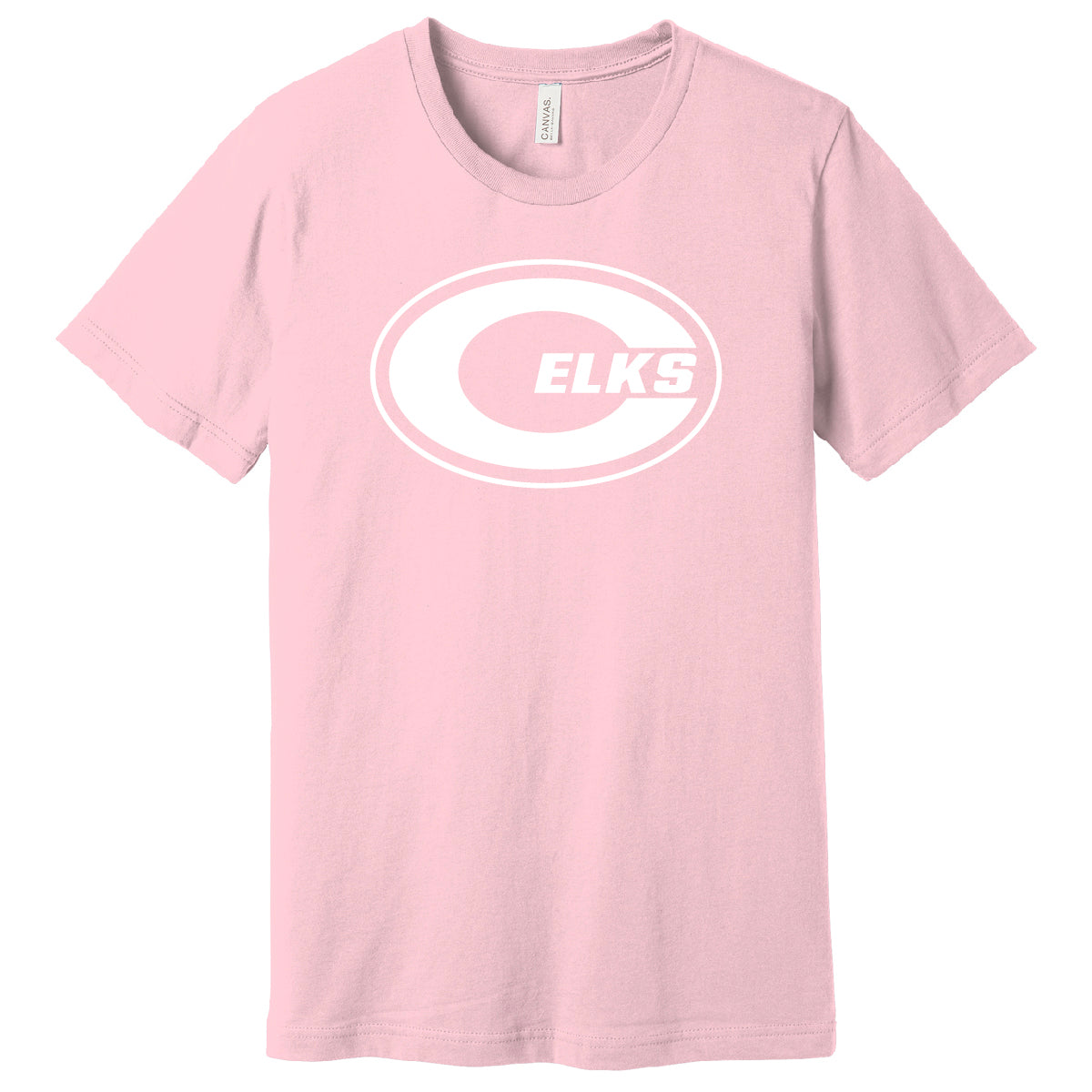 Soft Style Centerville Logo Pink Out Tee
