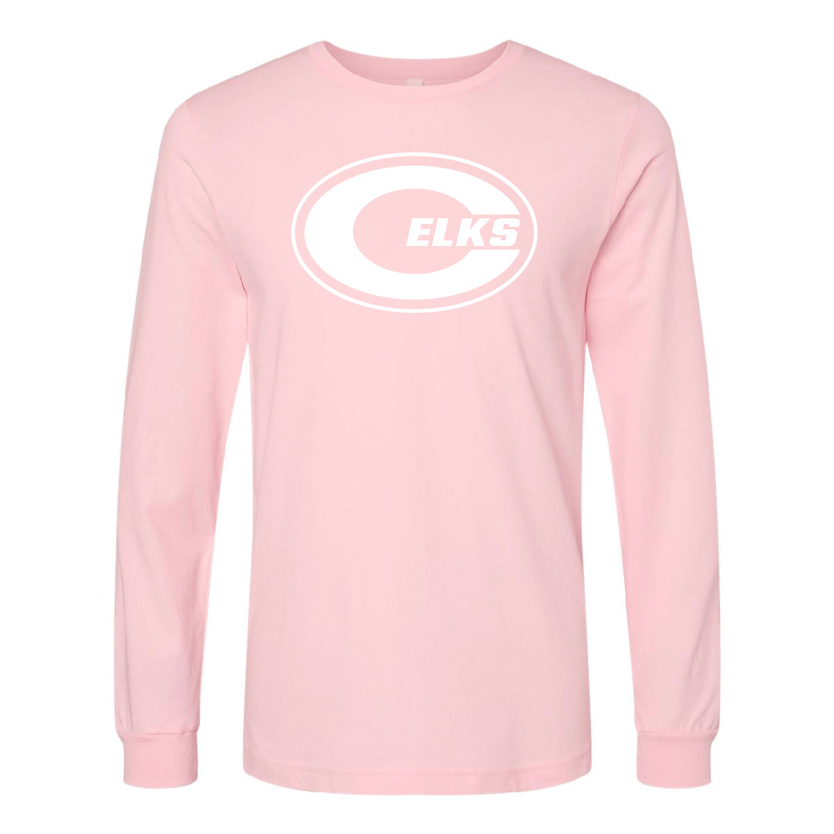 Soft Style Centerville Logo Pink Out Long Sleeve
