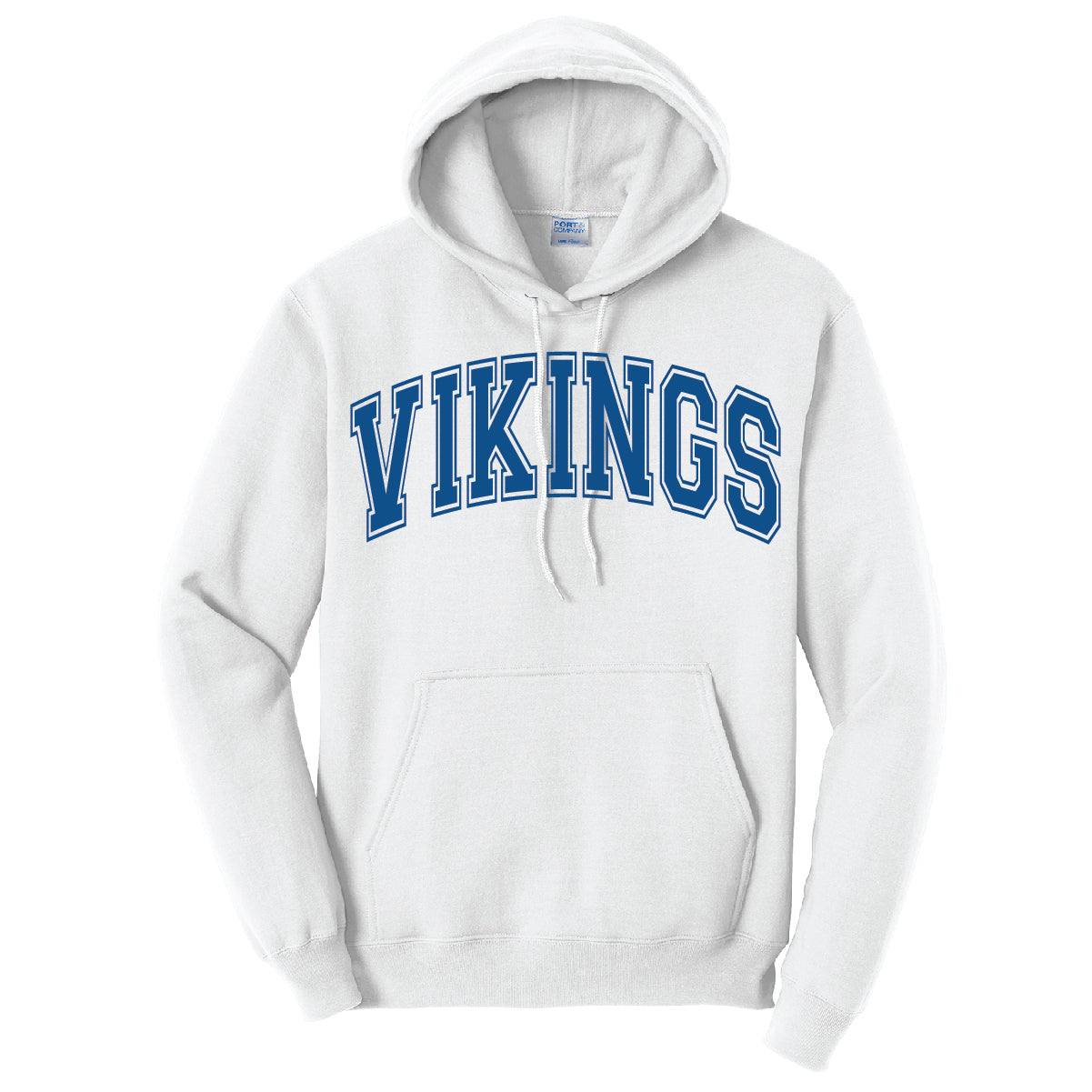 Vikings College Block Standard Hoodie