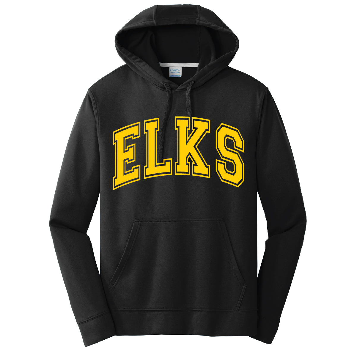 Elks College Block Dri-Fit Hoodie