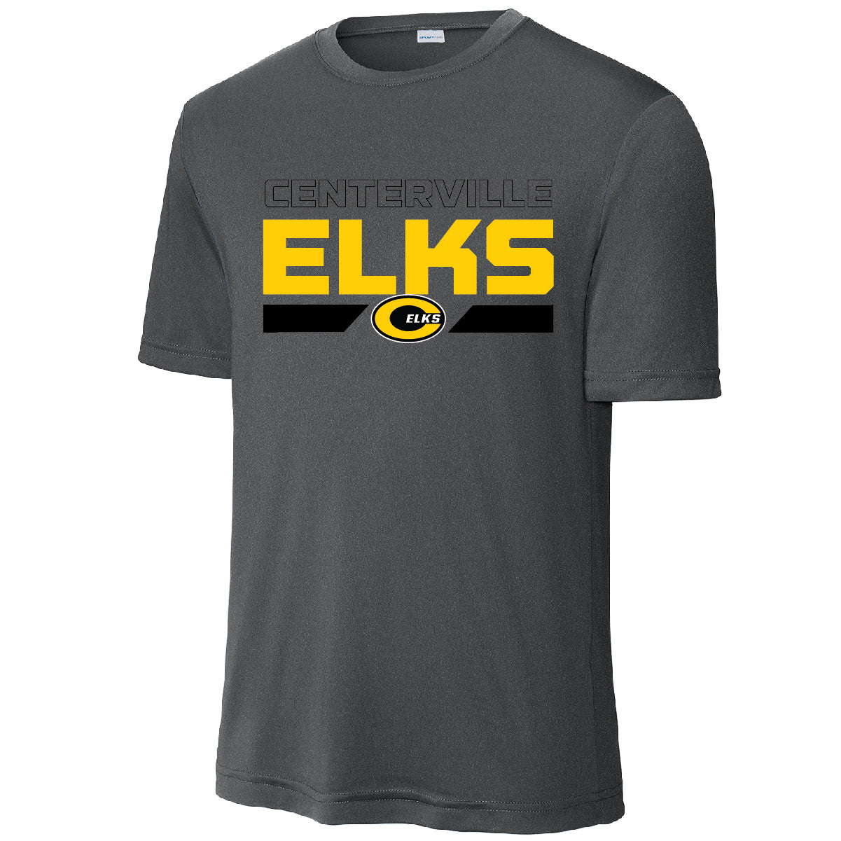 Elks Block Sport Tek Tee