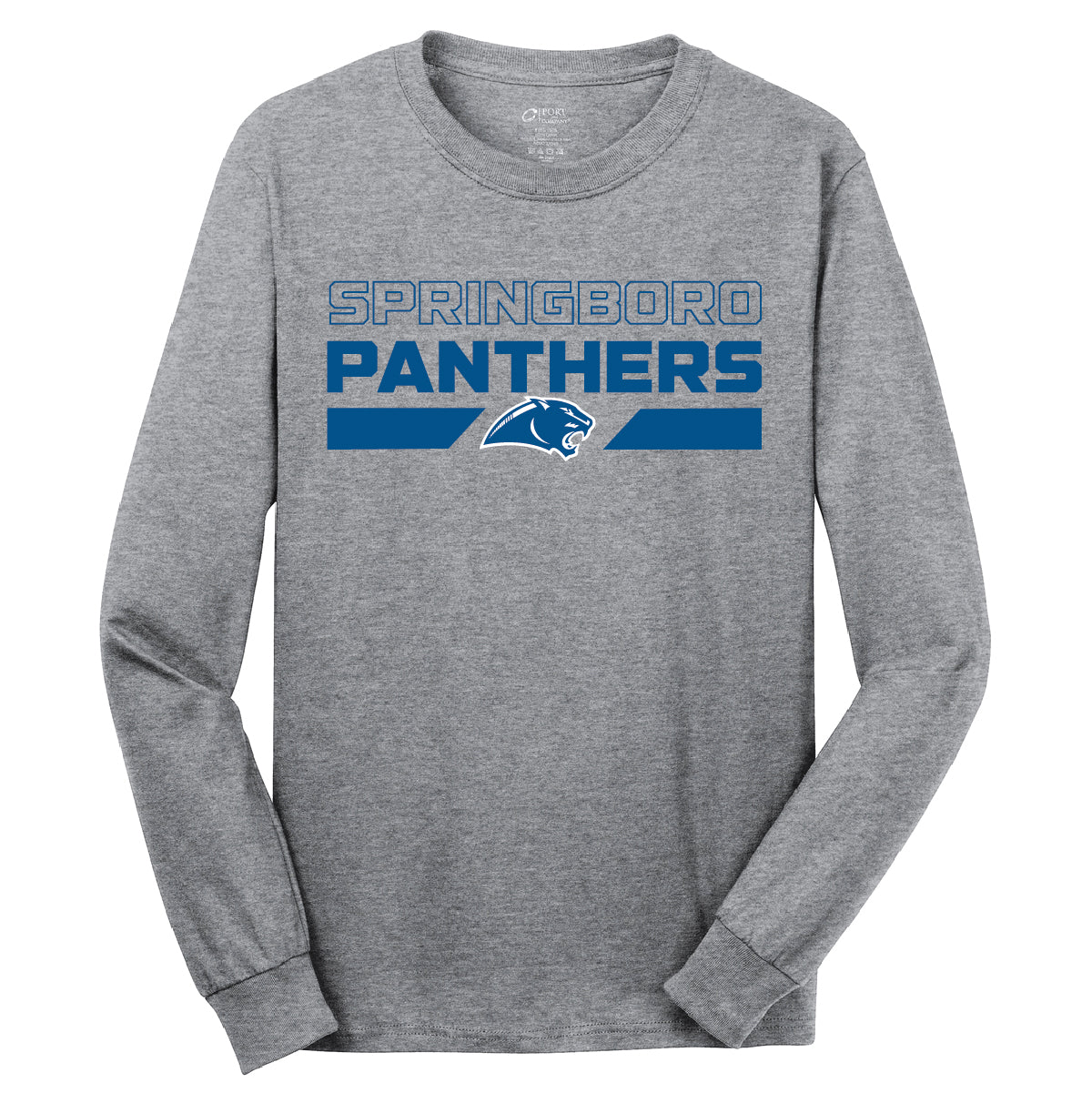 Panthers Block Long Sleeve