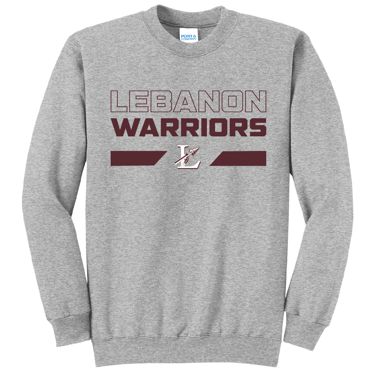 Warriors Block Standard Crewneck