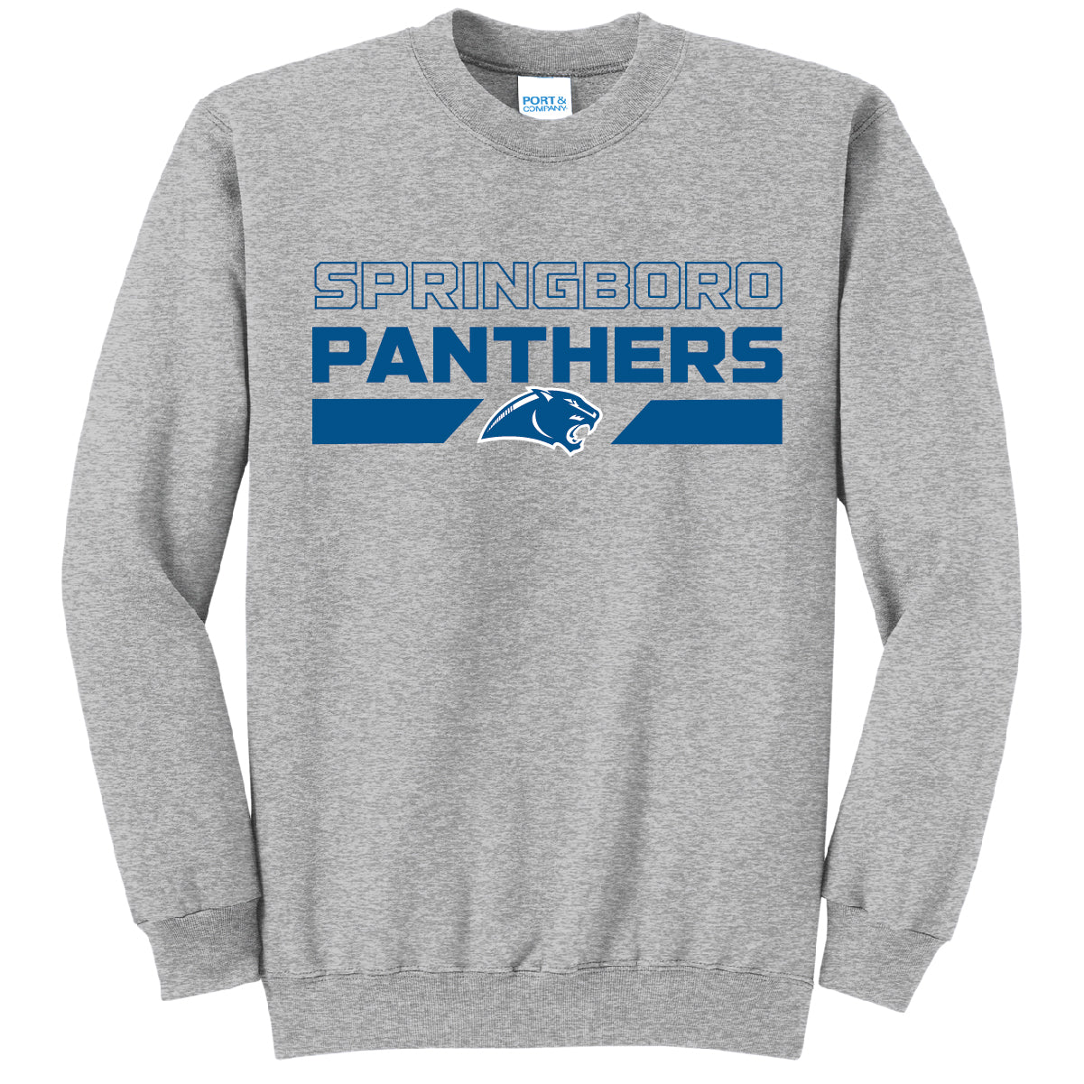 Panthers Block Standard Crewneck