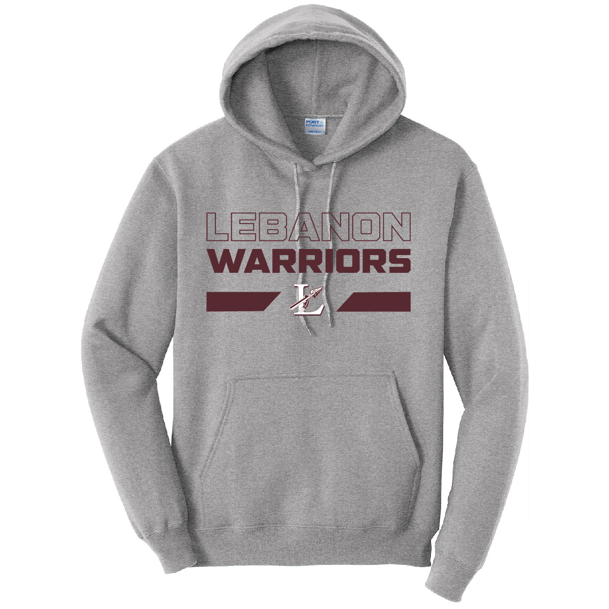 Warriors Block Standard Hoodie
