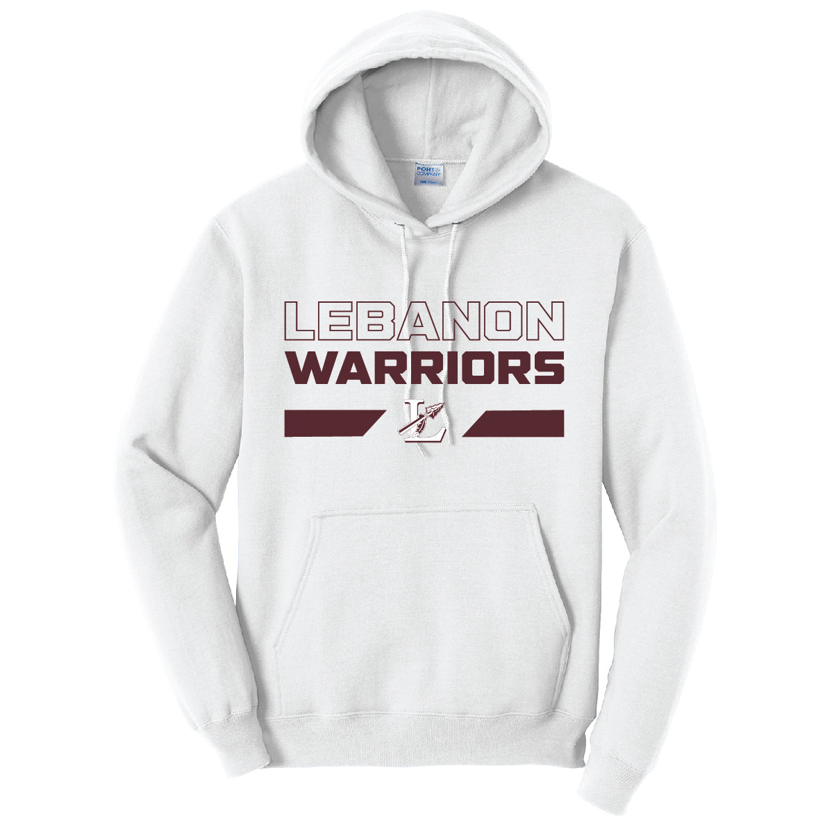 Warriors Block Standard Hoodie