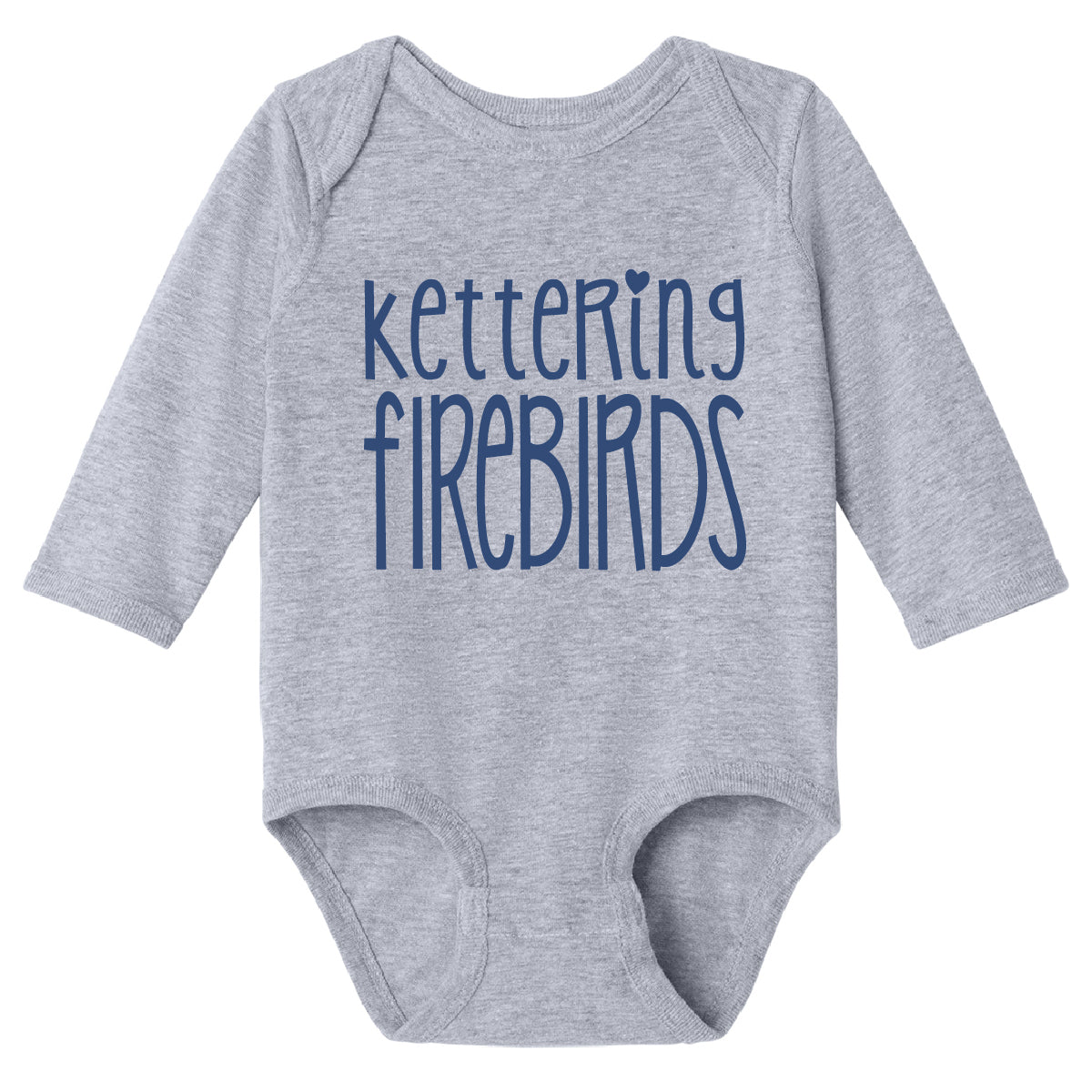 Firebirds Love Infant Long Sleeve Onesie