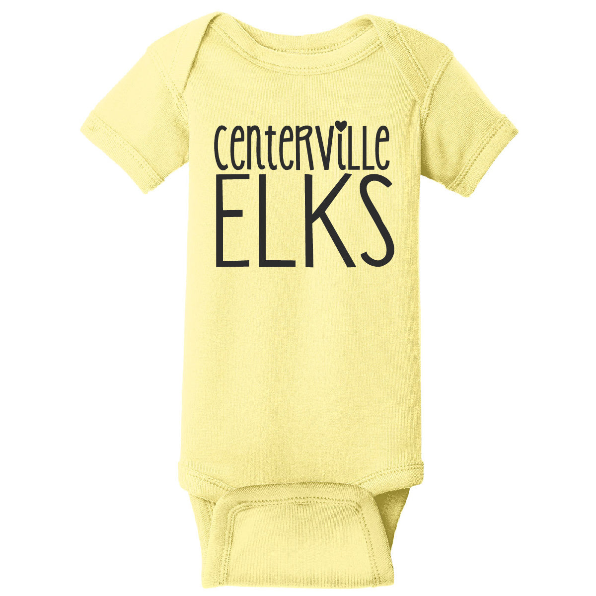 Centerville Love Infant Short Sleeve Onesie