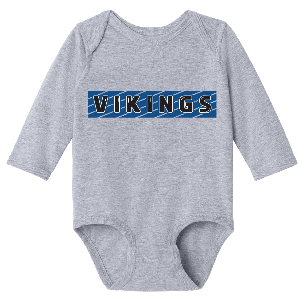 Vikings Infant Long Sleeve Onesie