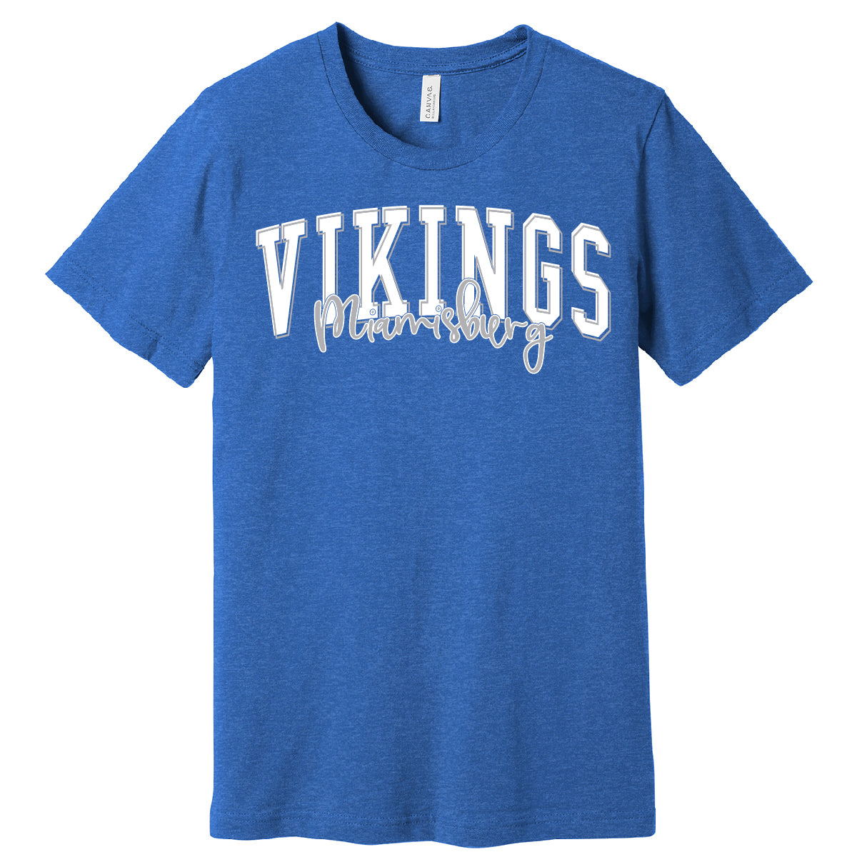 Vikings Arch Soft Style Heather Tee