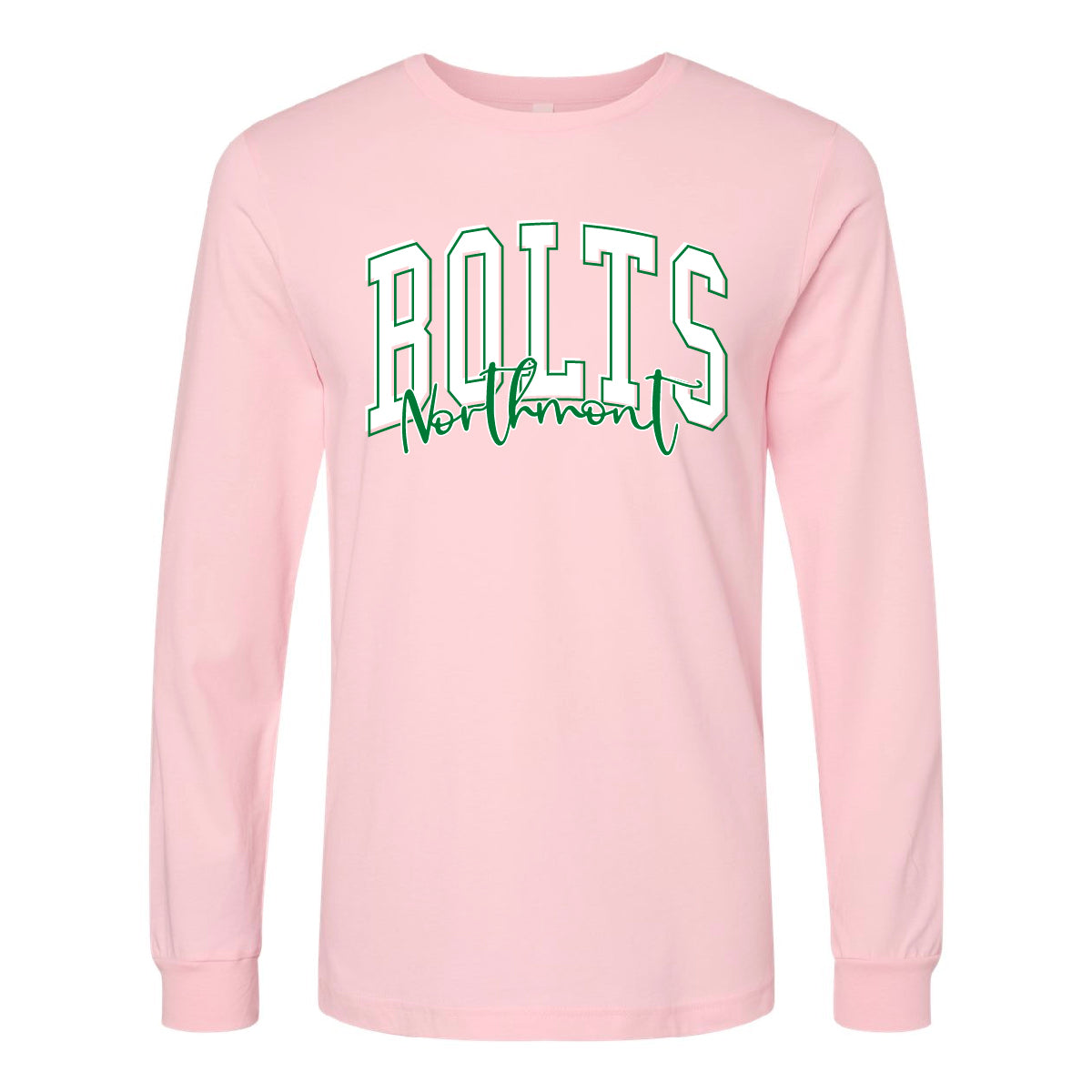 Soft Style Bolts Arch Pink Out Long Sleeve