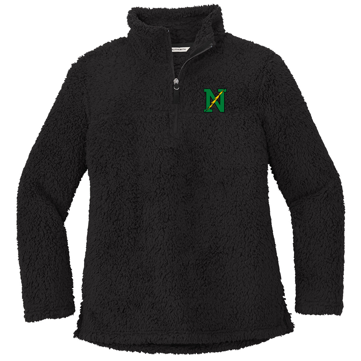 Embroidered Logo Women's Cozy 1/4-Zip Fleece