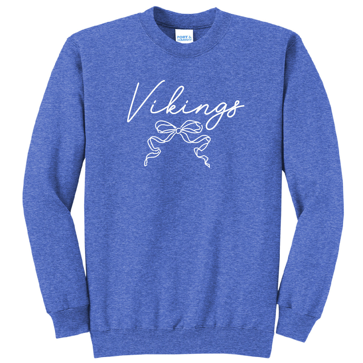 Vikings Bow Standard Crewneck