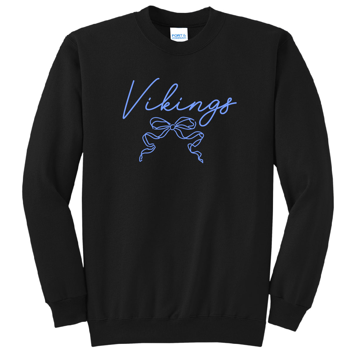 Vikings Bow Standard Crewneck