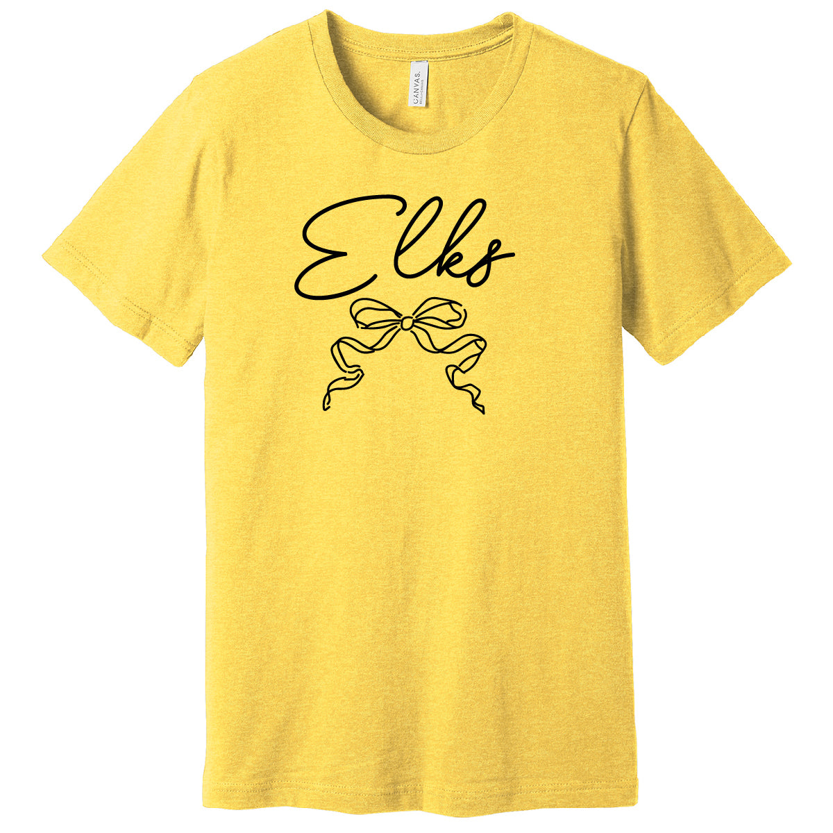 Soft Style Elks Bow Heather Tee
