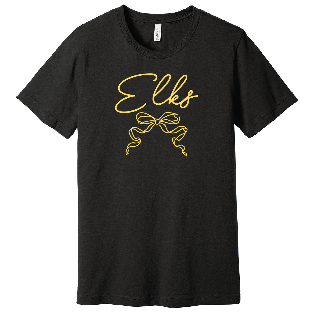 Soft Style Elks Bow Heather Tee