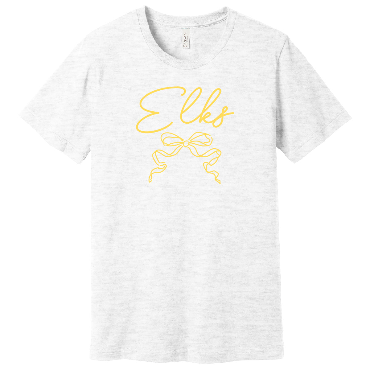 Soft Style Elks Bow Heather Tee