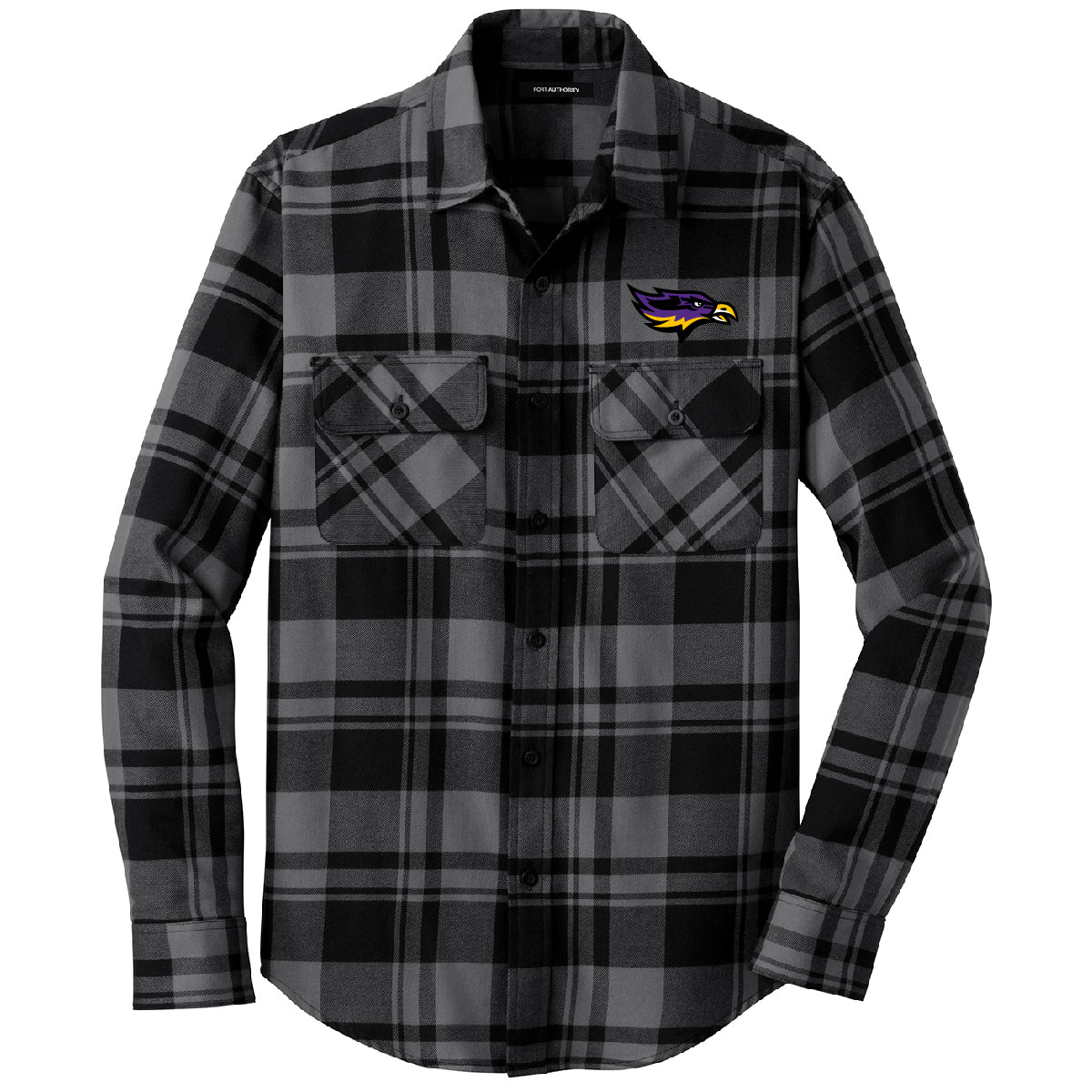 Embroidered Eagle Flannel