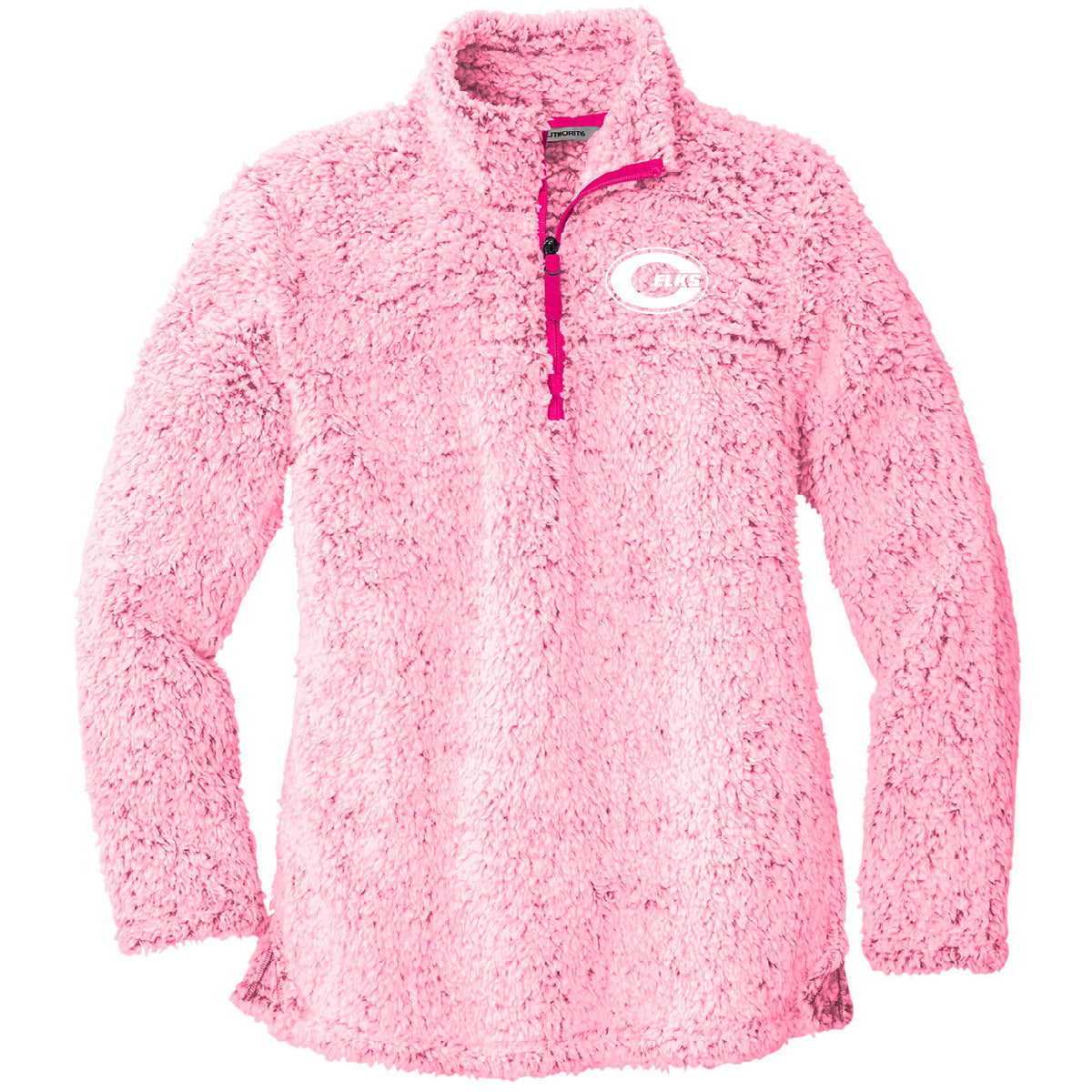Embroidered Logo Women's Cozy 1/4-Zip Fleece