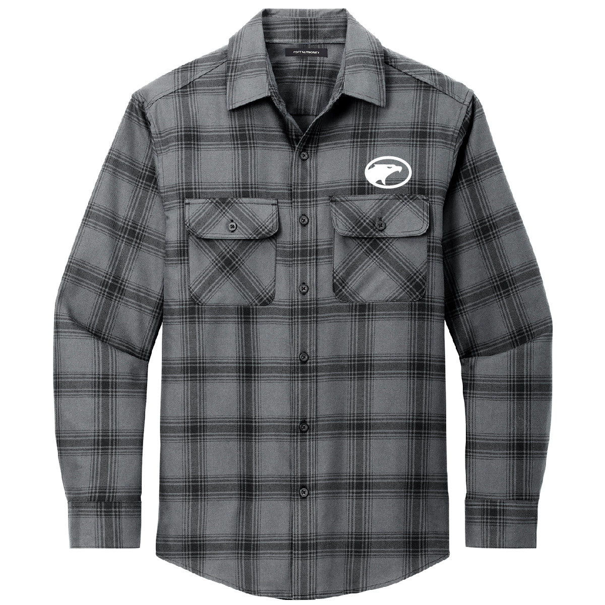 Embroidered Birds Flannel