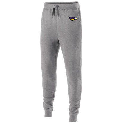 Embroidered Eagle Fleece Joggers