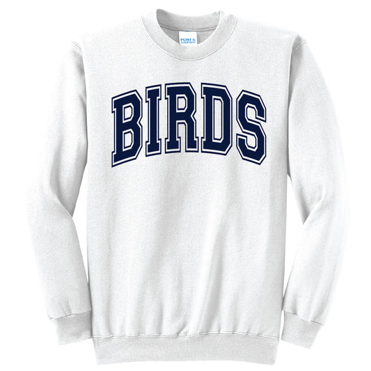 Birds College Block Standard Crewneck