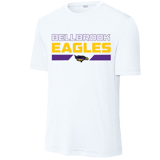 Eagles Block Sport Tek Tee
