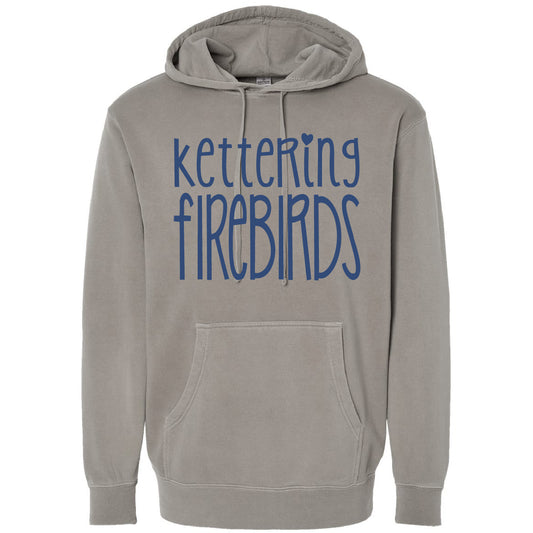 Firebirds Love Pigment Dyed Hoodie