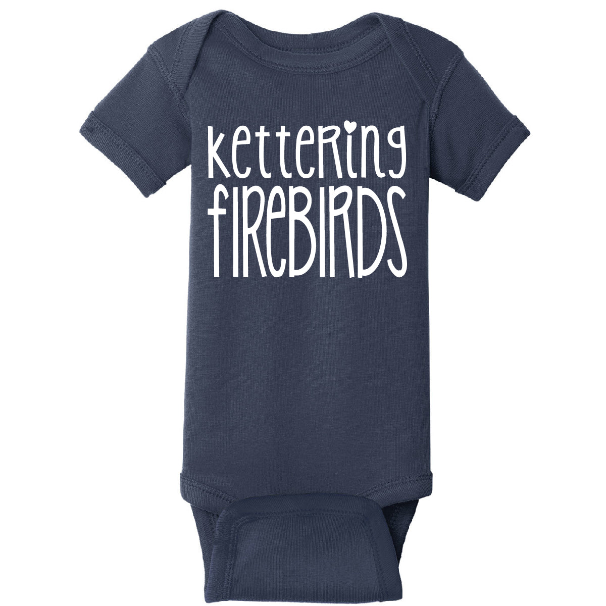Firebirds Love Infant Short Sleeve Onesie