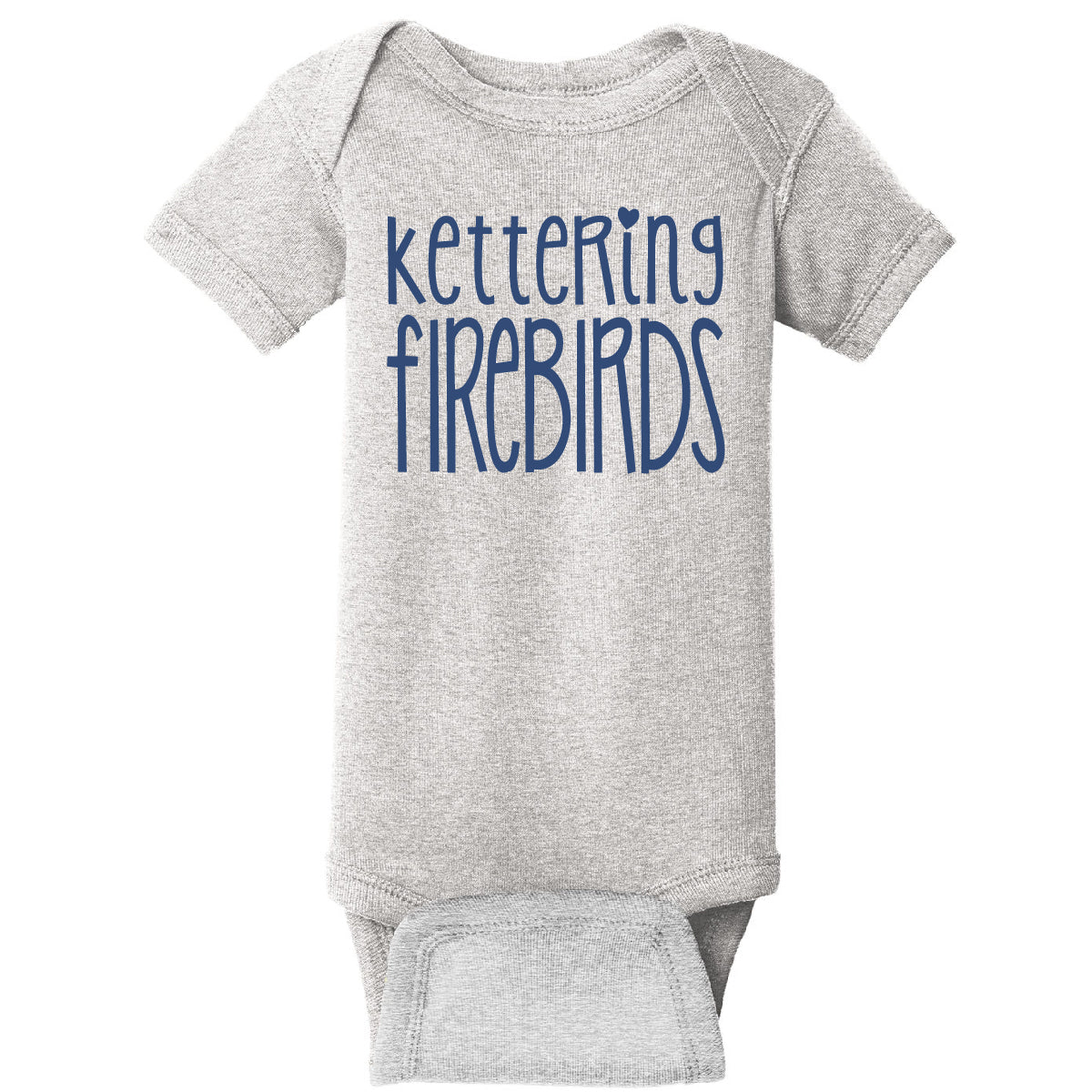 Firebirds Love Infant Short Sleeve Onesie