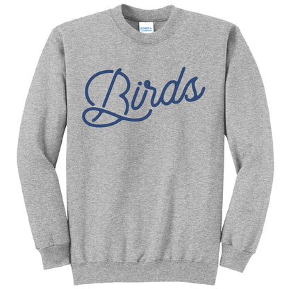 Birds Script Sweatshirt (Youth + Toddler)