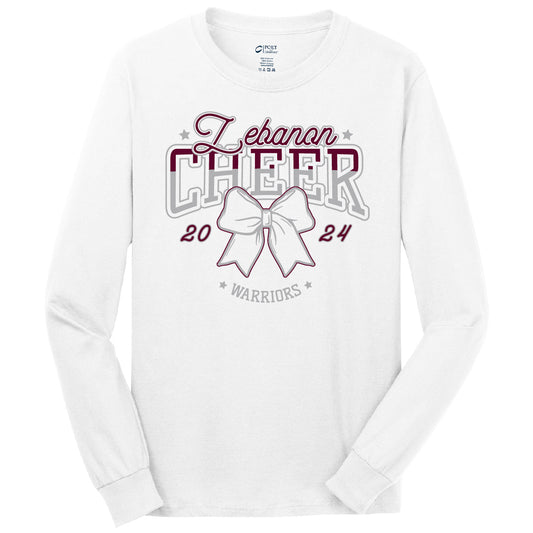 Lebanon Cheer Long Sleeve Tee