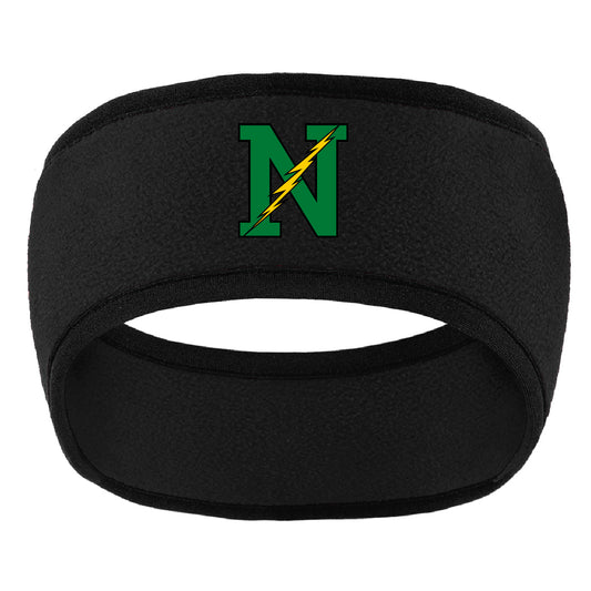 Embroidered Logo Fleece Headband Warmer