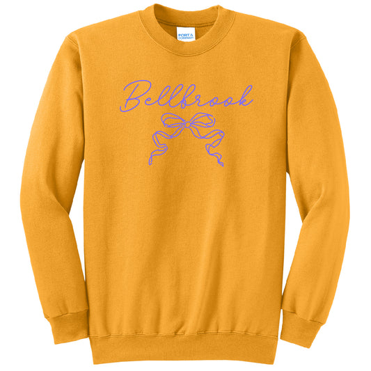 Bellbrook Bow Standard Gold Crewneck