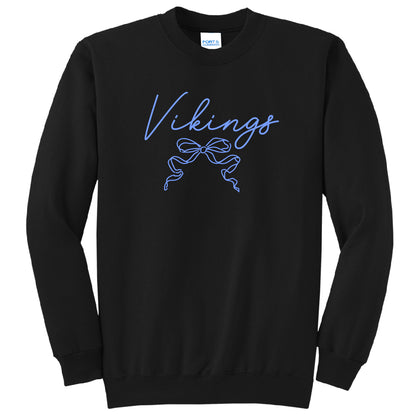 Vikings Bow Standard Crewneck