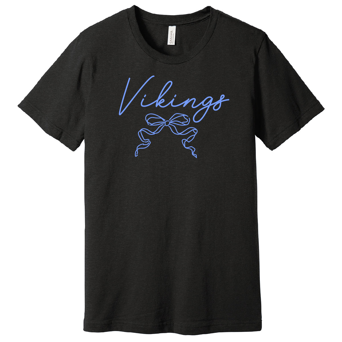 Vikings Bow Soft Style Heather Tee