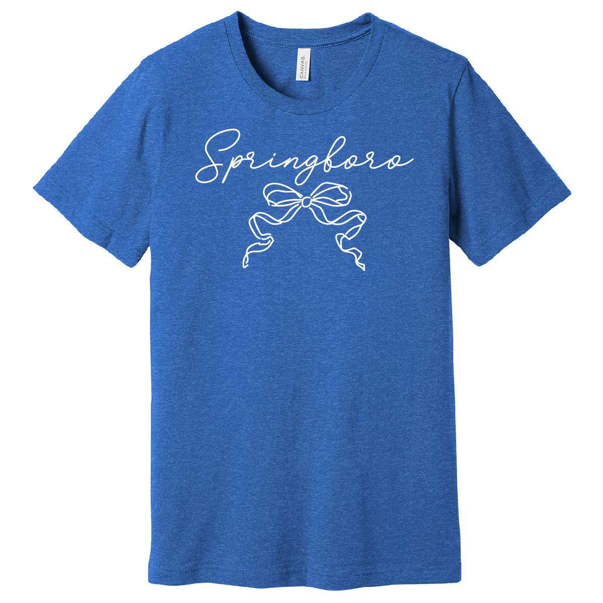 Springboro Bow Soft Style Heather Tee