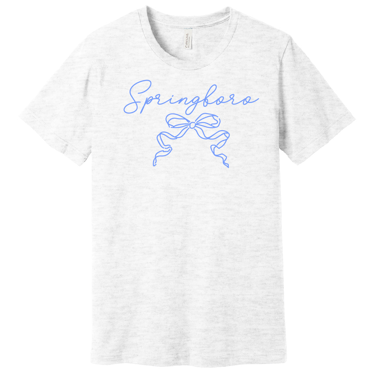 Springboro Bow Soft Style Heather Tee