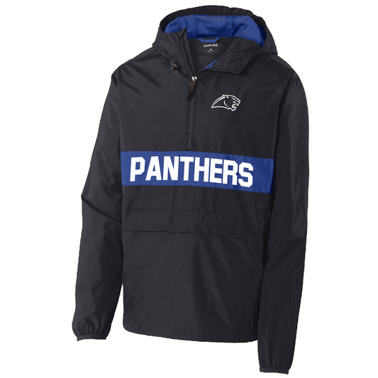 Panther Head Zipped Windbreaker