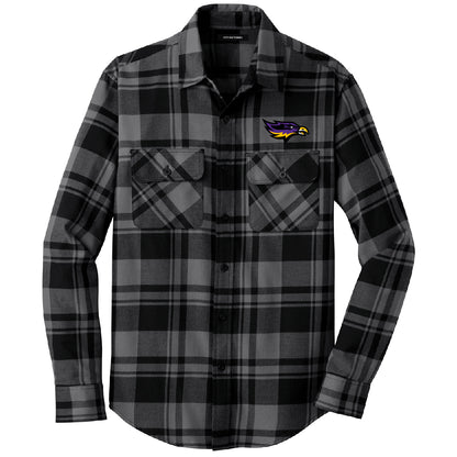 Embroidered Eagle Flannel