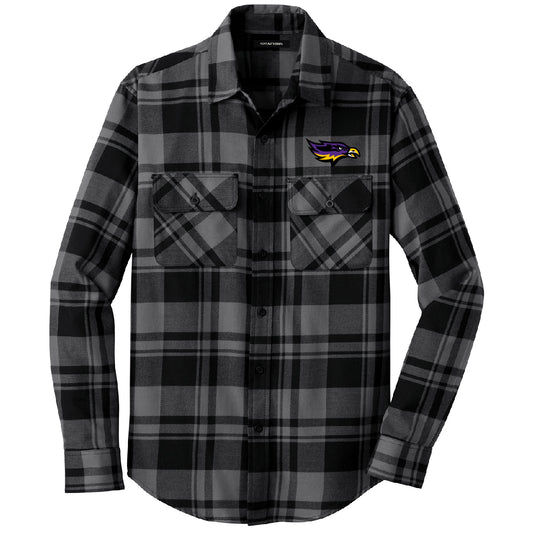 Embroidered Eagle Flannel