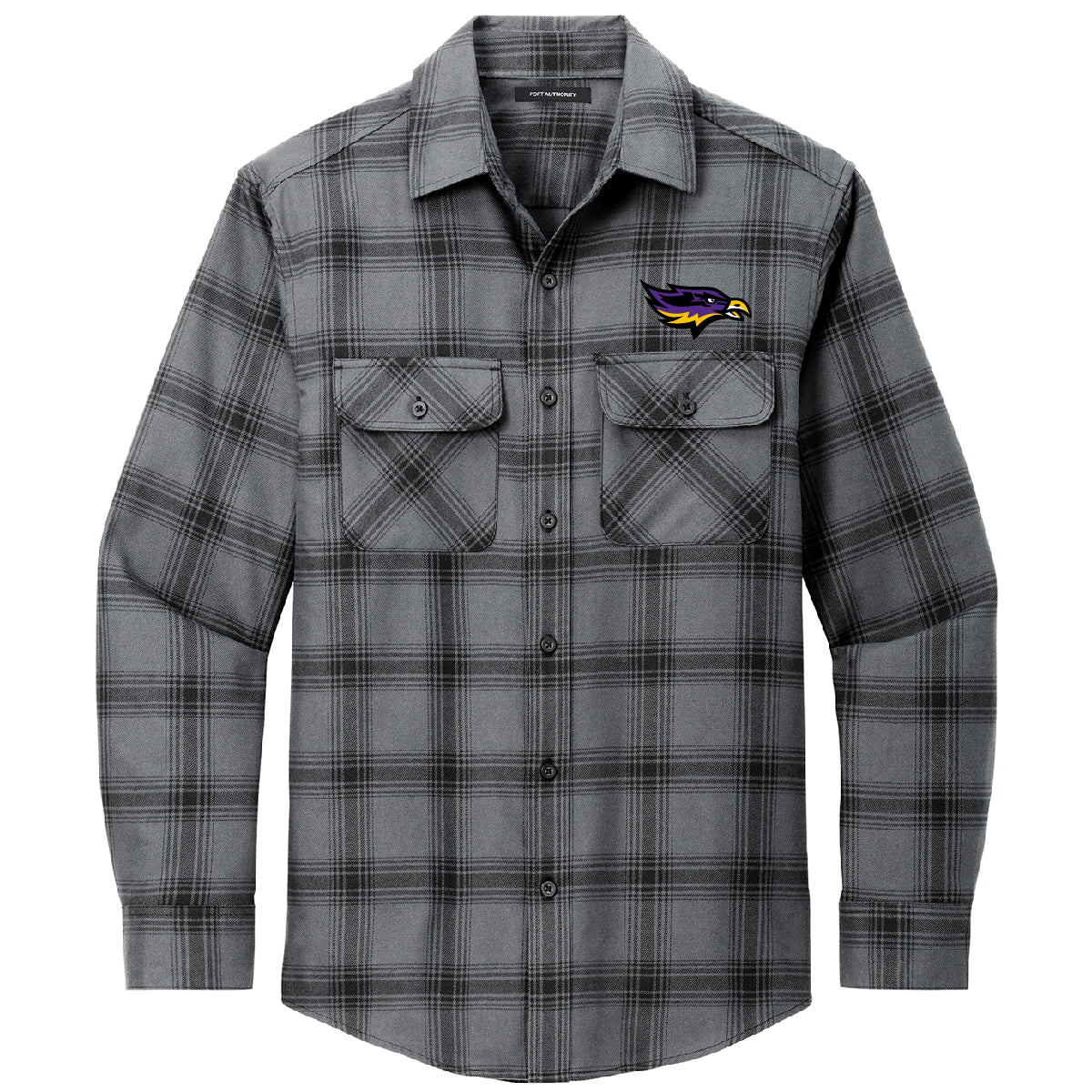 Embroidered Eagle Flannel